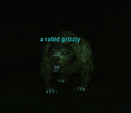 a rabid grizzly