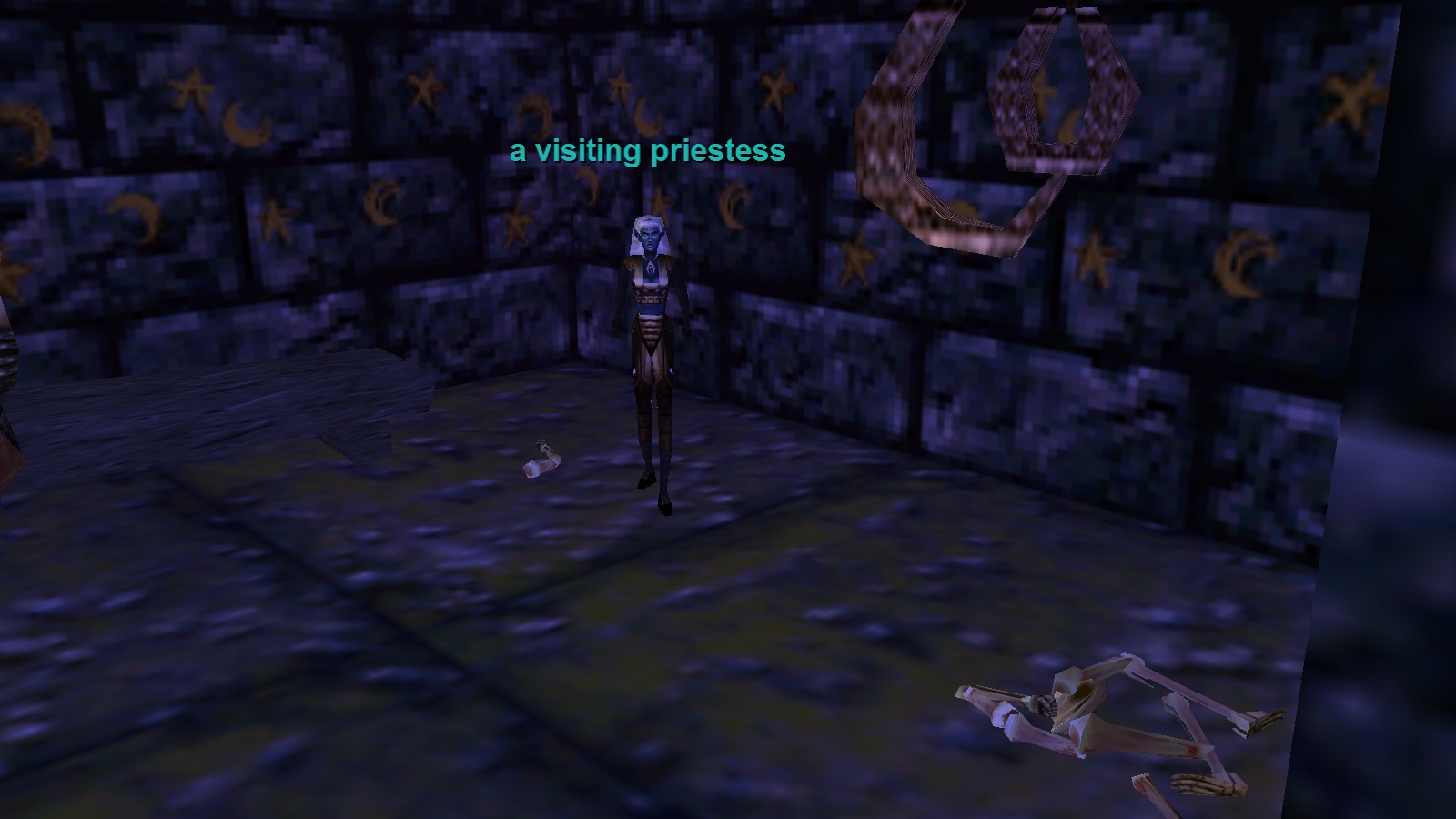 a visiting priestess