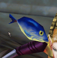 a cobalt sailfin