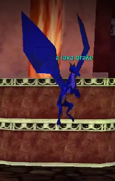 a lava drake